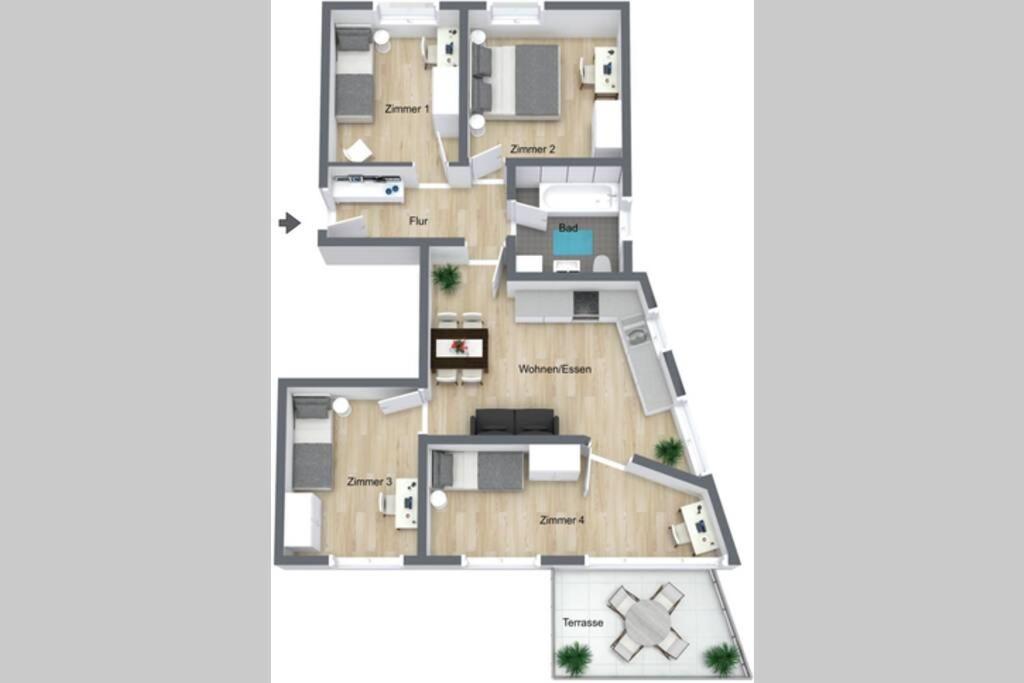 Auszeit Apartment Bodensee: Lakeside Retreat with Sunny Terrace Friedrichshafen Exterior photo
